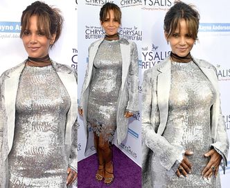 Halle Berry dementuje plotki o ciąży w wieku 50 lat: "Dziewczyna nie może zjeść steka i frytek?"