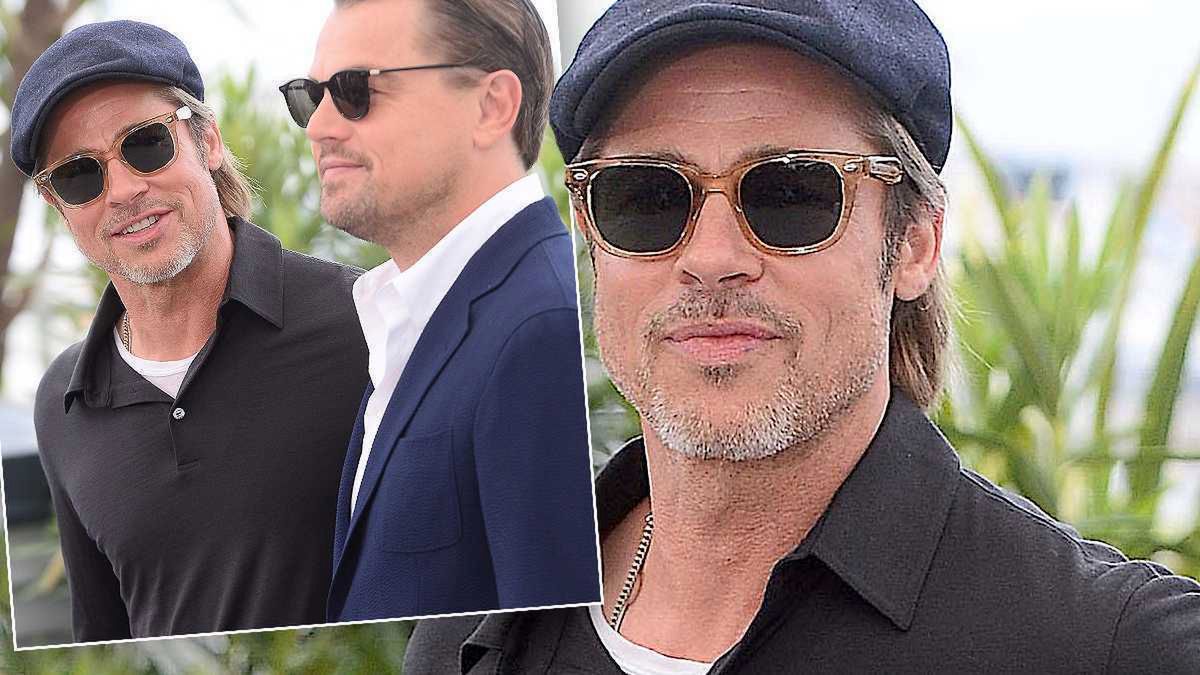 Przystojny Brad Pitt bryluje w Cannes wśród gwiazd! Tak dobrze nie wyglądał dawno! Czy to zasługa nowego związku?