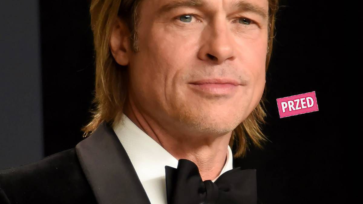 Brad Pitt - metamorfoza w czasie kwarantanny