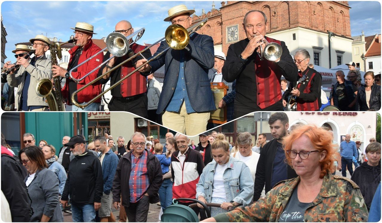 Tarnów: Tak wyglądała parada nowoorleańska na inaugurację Starówka Jazz Festival