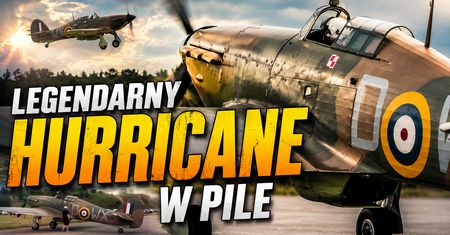 Hurricane na lotnisku w Pile