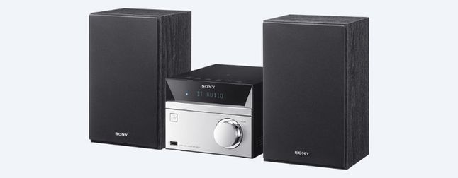 Miniwieża marki Sony komunikuje się z innymi urządzeniami za pomocą NFC