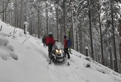 Akcja ratownicza na Babiej Górze. Powodem nagłe załamanie pogody