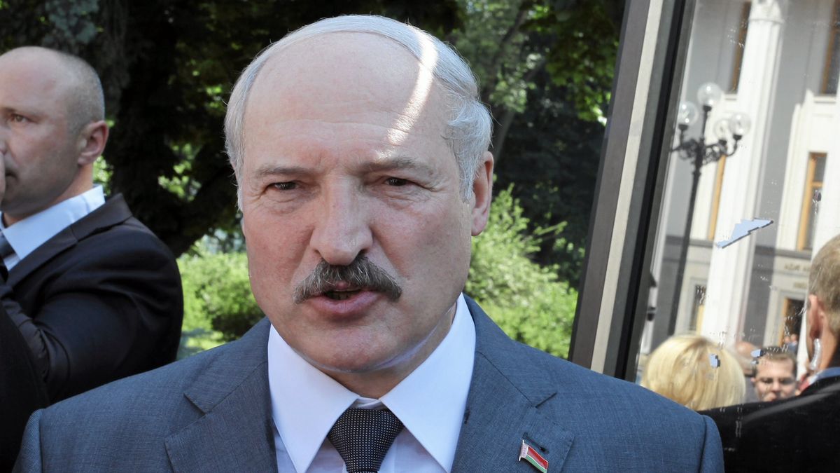 Prezydent Białorusi Ałaksandr Łukaszenka