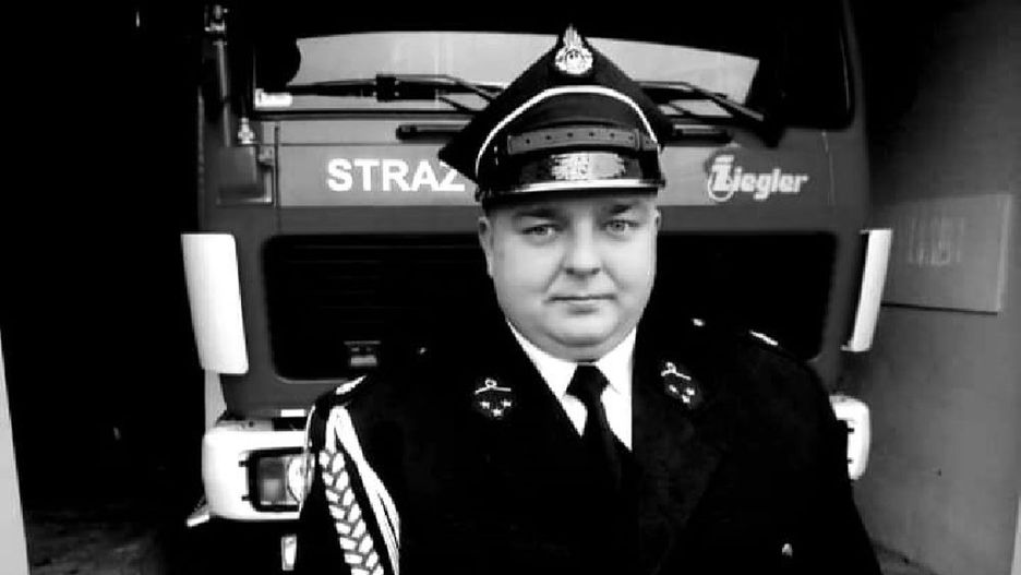 Nie żyje strażak Mateusz Śmietana / Fot. Ochotnicza Straż Pożarna w Bukownie Borze