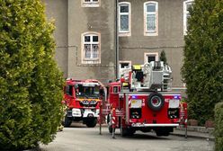 Potężny pożar w DPS. Nieoficjalnie: ogień podłożył pensjonariusz