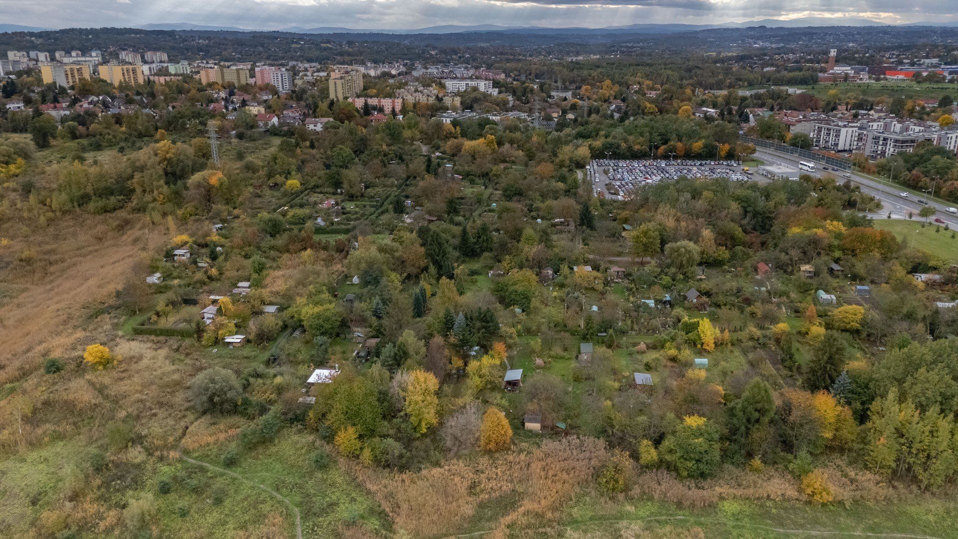 Wzgórze Madera i okolice galerii handlowej Bonarka