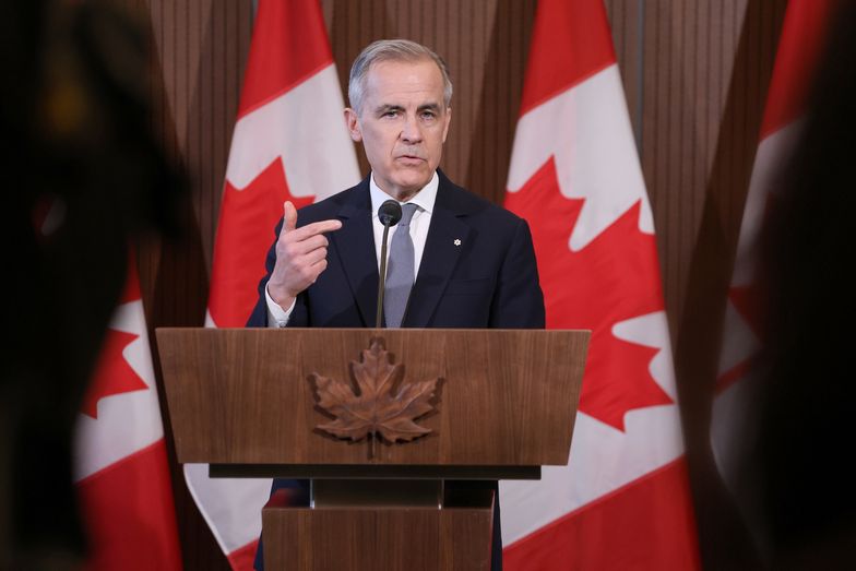 Na zdjęciu premier Kanady Mark Carney