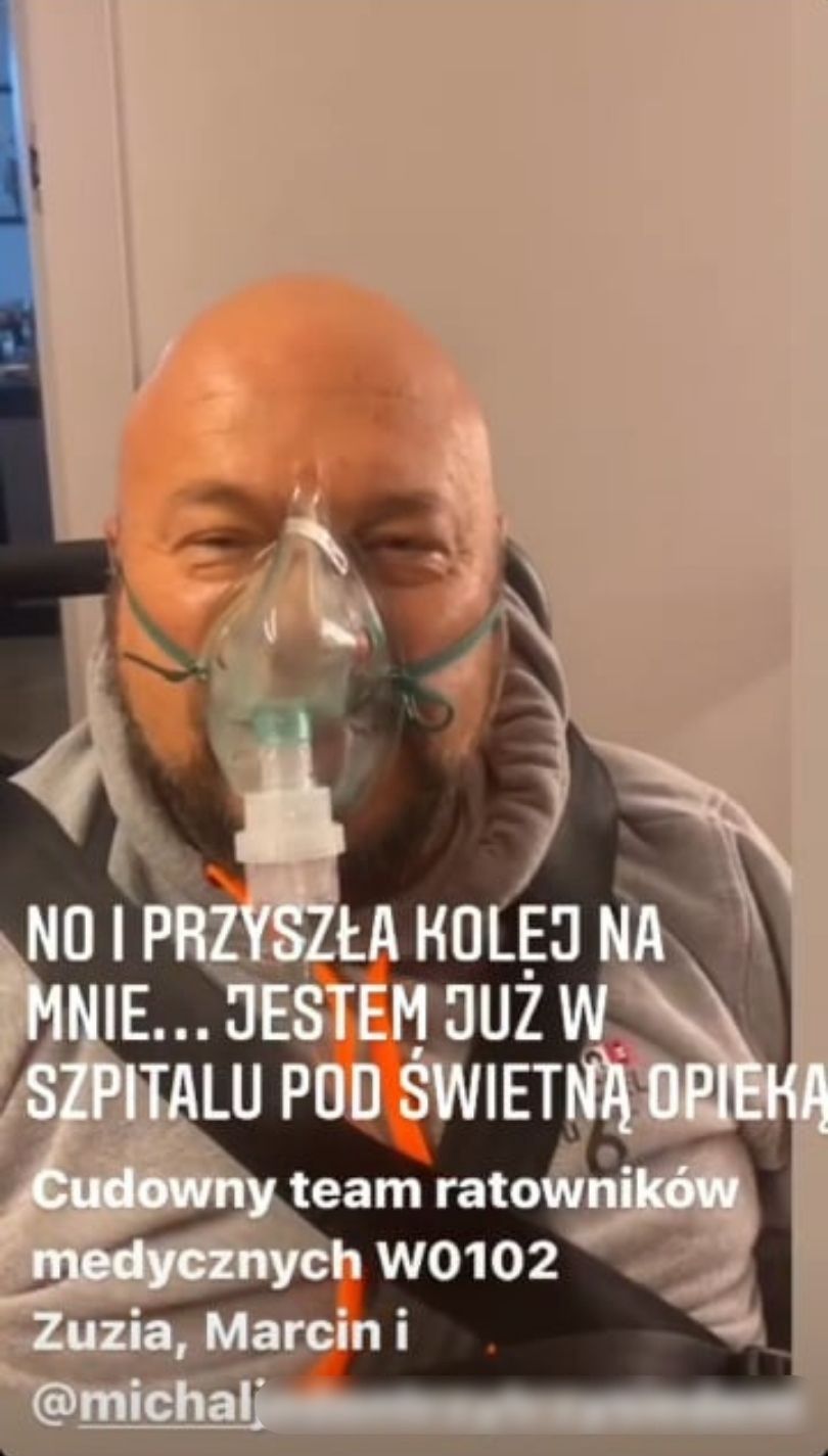 Piotr Gąsowski trafił do szpitala z koronawirusem