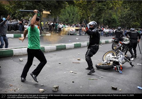 Where is my vote, czyli demonstracje w Iranie na dużych zdjęciach
