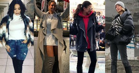 Z czym gwiazdy noszą skórzane kozaki? 5 stylizacji