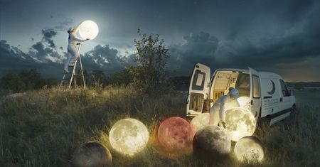 Erik Johansson zaskakuje ponownie. Tak powstała praca ”Full Moon Service”