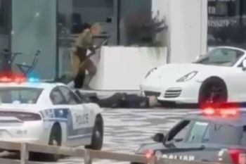 Strzelanina w Kanadzie. Zasadzka na policjantów. Nagrali sprawcę