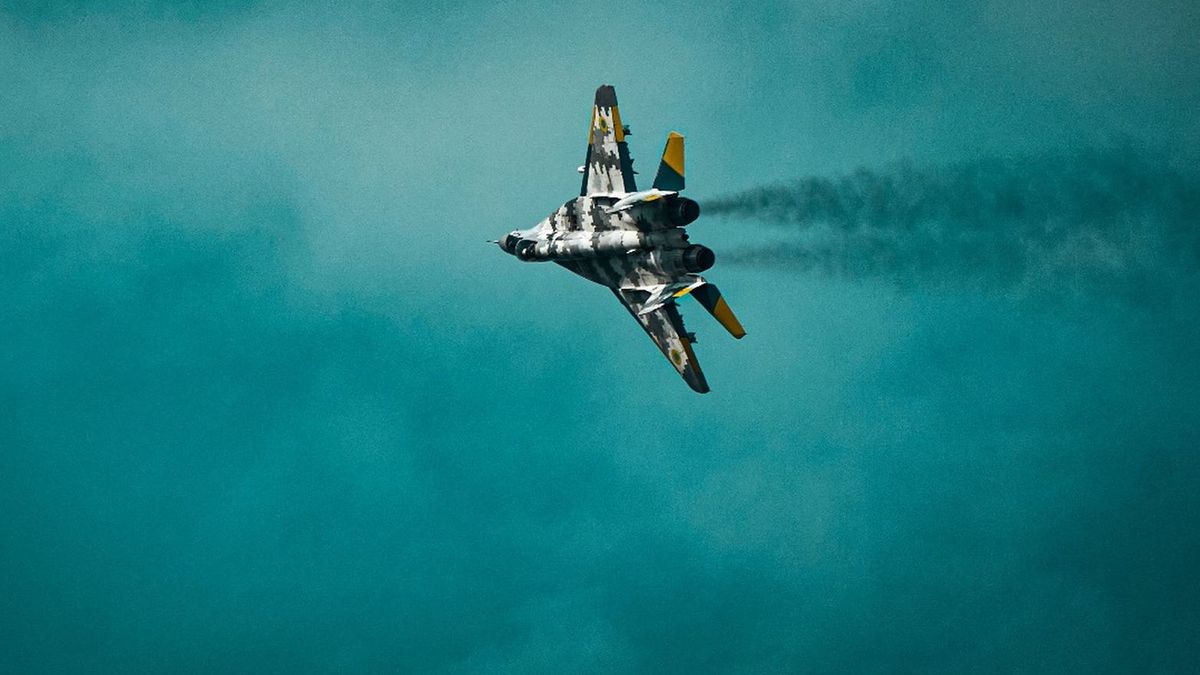 MiG-29 nad Ukrainą