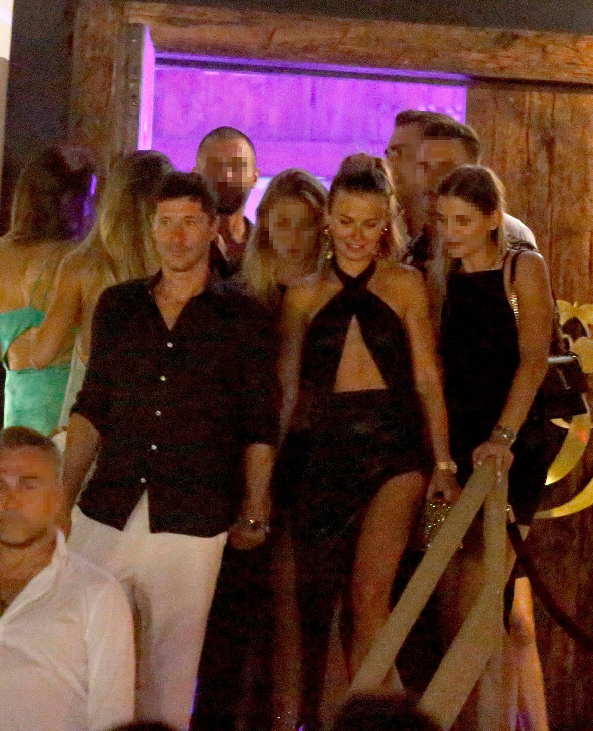 Anna i Robert Lewandowscy na Ibizie 