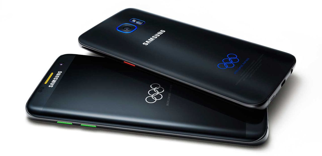 Samsung Galaxy S7 edge Olympic Games Dopiszę Jeszcze Kilka Śłów Bo Się Zmieszczą Limited Edition