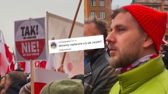 Burza pod postem Antka Królikowskiego z protestu przeciw edukacji zdrowotnej w szkołach. Jest i wątek alimentów: "Spłaciłem cały dług"