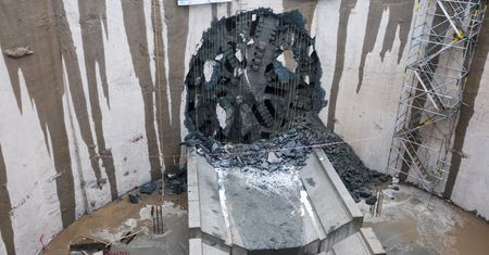 TBM Faustyna już swoje zrobiła. Cztery tunele pod Łodzią wydrążone