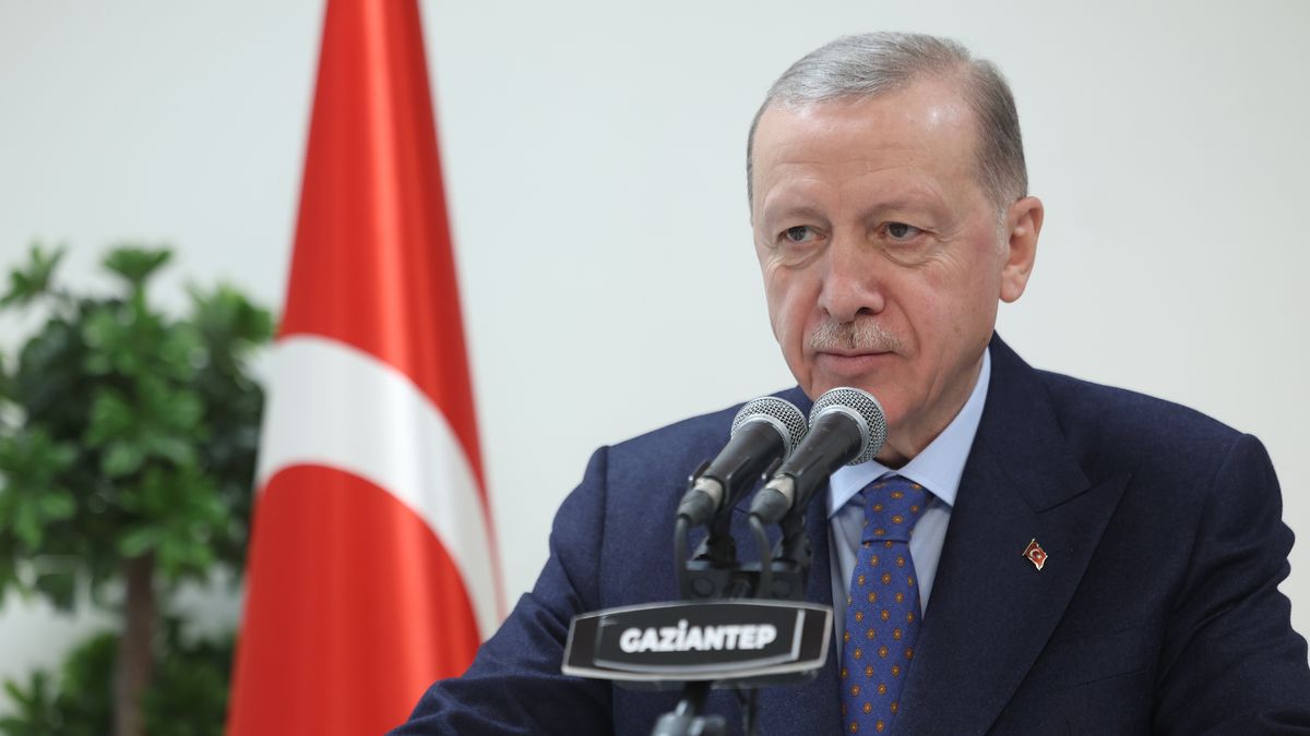 Prezydent Turcji Recep Erdogan