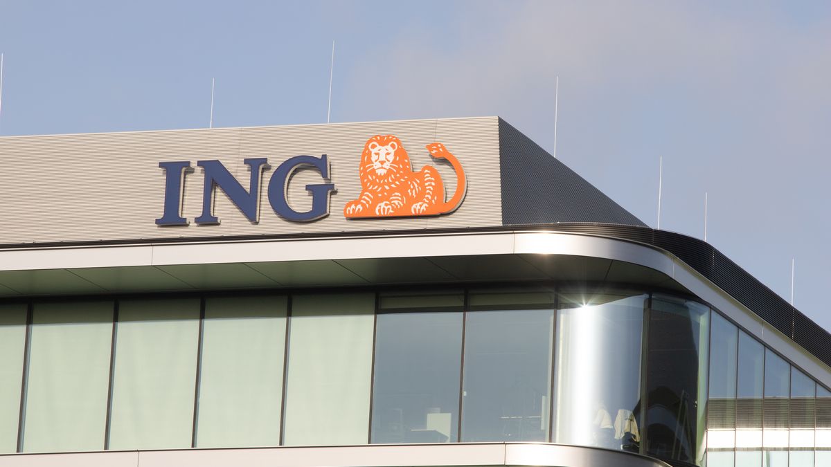 Signage for ING Groep NV at the bank's Cedar campus headquarters at Cumulus Park in Amsterdam, Netherlands, on Wednesday, Feb. 2, 2022. Societe Generale SA has entered into exclusive negotiations with ING to attract its French retail banking customers, as the Dutch lender exits the market. Photographer: Peter Boer/Bloomberg via Getty Images