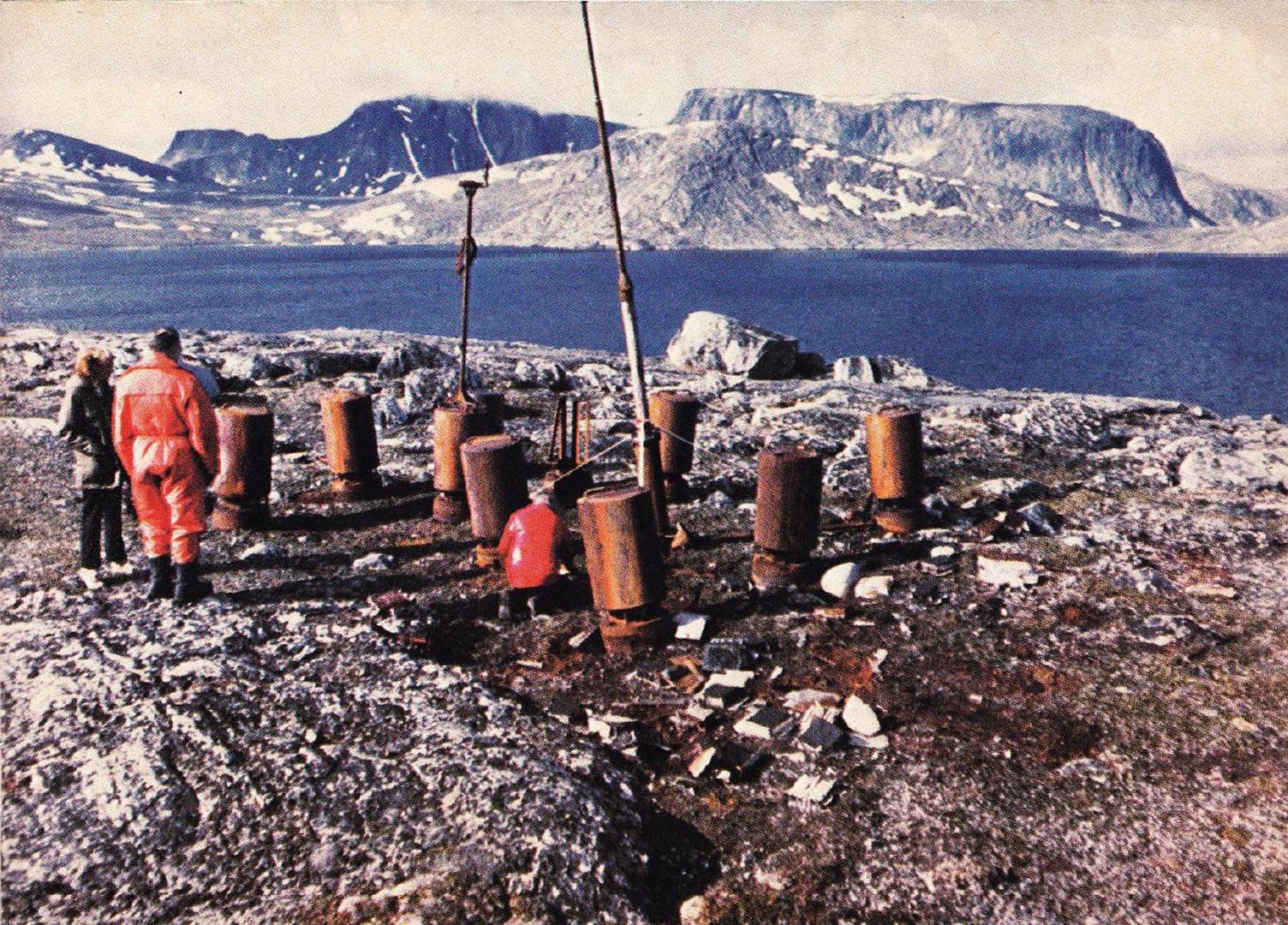 Stacja Wetter-Funkgerät Land-26 w 1981 r.