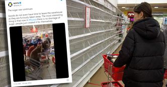 Rosną koszty życia w Rosji. Ludzie w panice wykupują cukier i kaszę