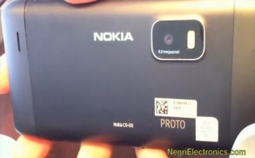 Prototyp Nokii N9 (lub N8-01) pojawił się na kolejnym filmie