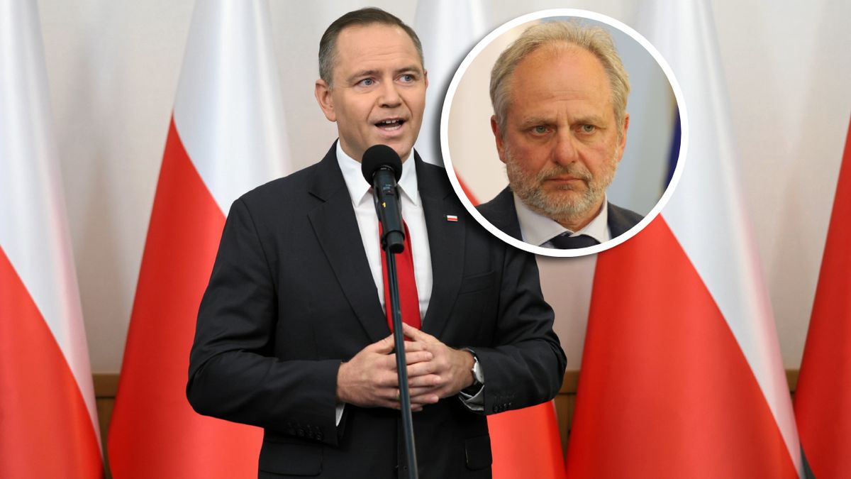 Prezydent Karol Nawrocki i wiceszef MF Jarosław Neneman