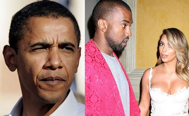 Obama nie chce wsparcia Kardashian i Westa! "TO PALANT!"