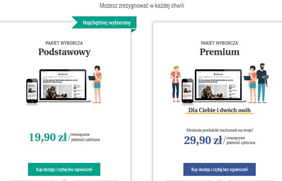 Agora oferuje firmom sponsoring i mecenat cyfrowych subskrypcji „Gazety Wyborczej”