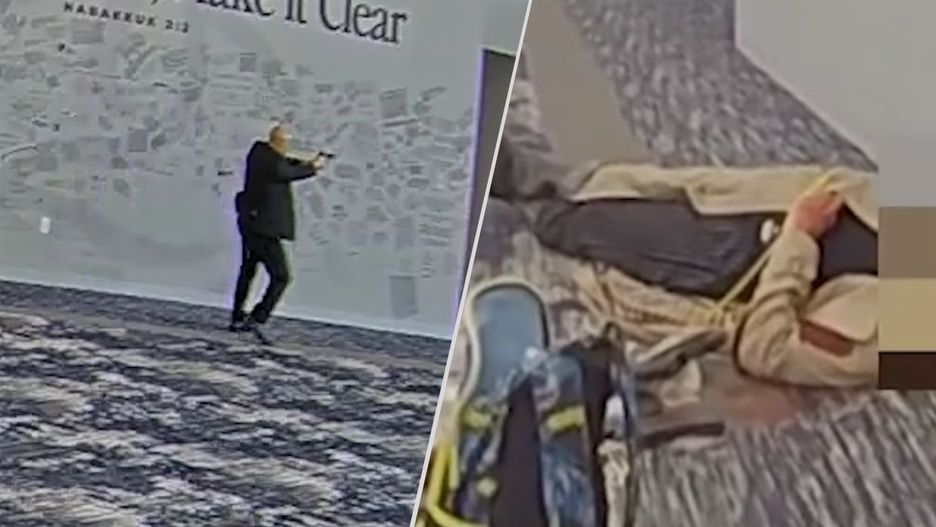 Screeny z nagrania ze strzelaniny