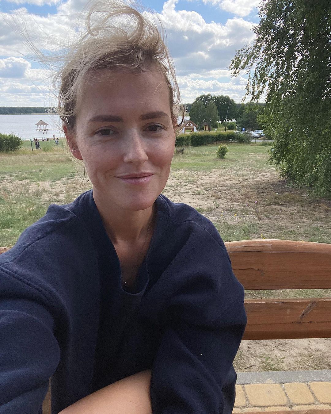 Olga Frycz chwali się wakacjami na Kaszubach. Pokazała formę w bikini