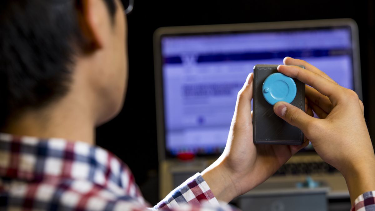 Bezprzewodowy mechaniczny potencjometr obrotowy