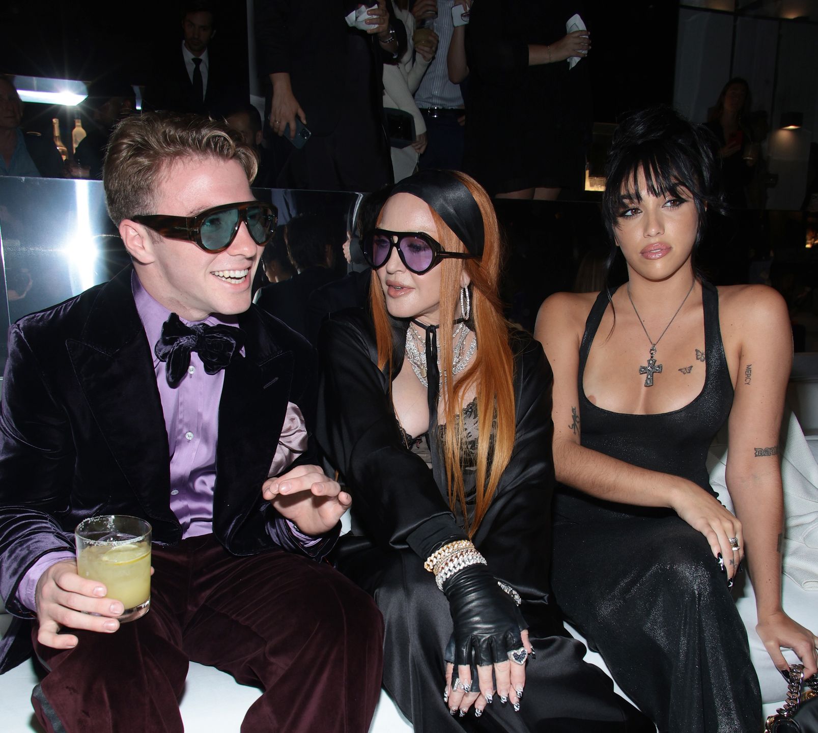 Madonna z Lourdes Leon i Rocco Ritchie w 2022