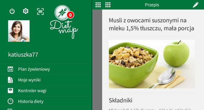 DietMap - nowa aplikacja i serwis wspomagające odchudzanie