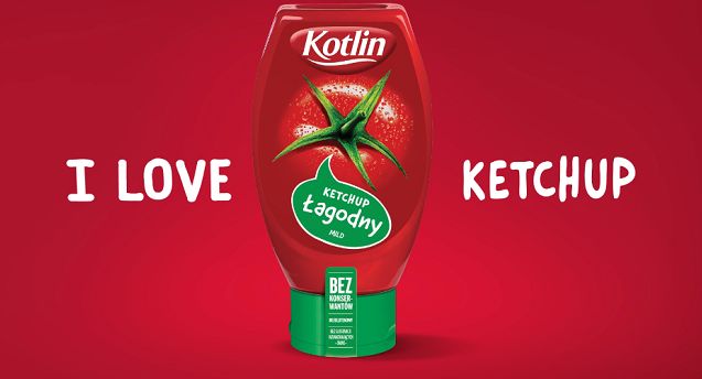 „I love ketchup” w reklamach ketchupów Kotlin (wideo)