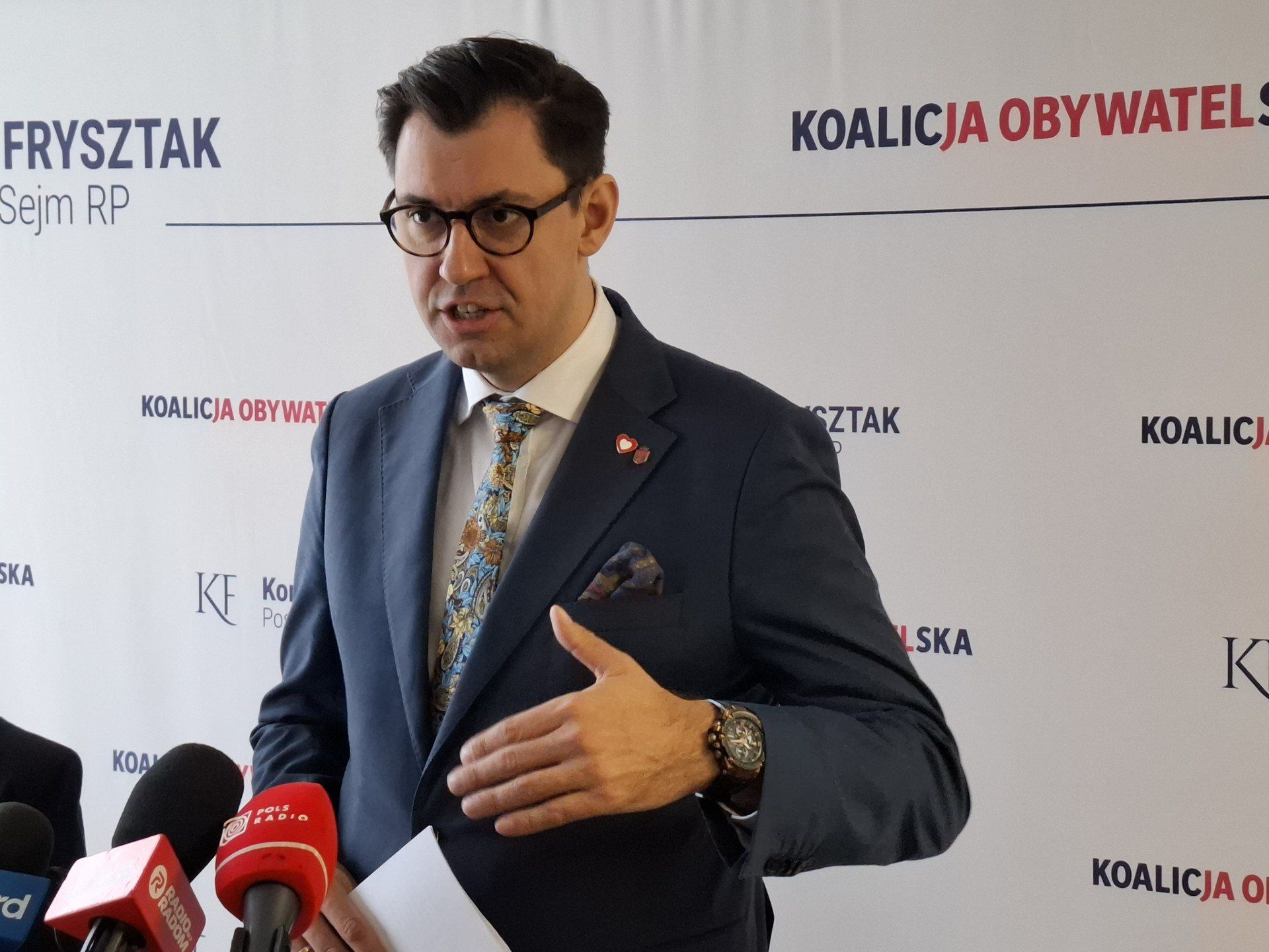 Poseł Konrad Frysztak