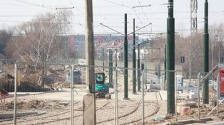 Kraków: Tramwaje i ruch pasażerski wrócą do Mistrzejowic