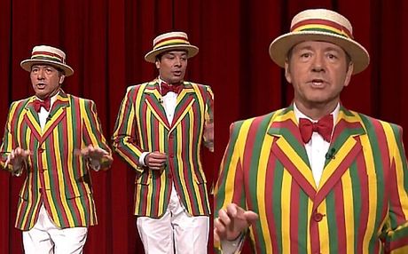 Kevin Spacey ŚPIEWA u Jimmy'ego Fallona!