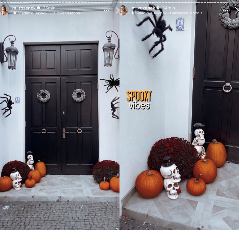 Małgorzata Rozenek pokazała udekorowany na Halloween dom
