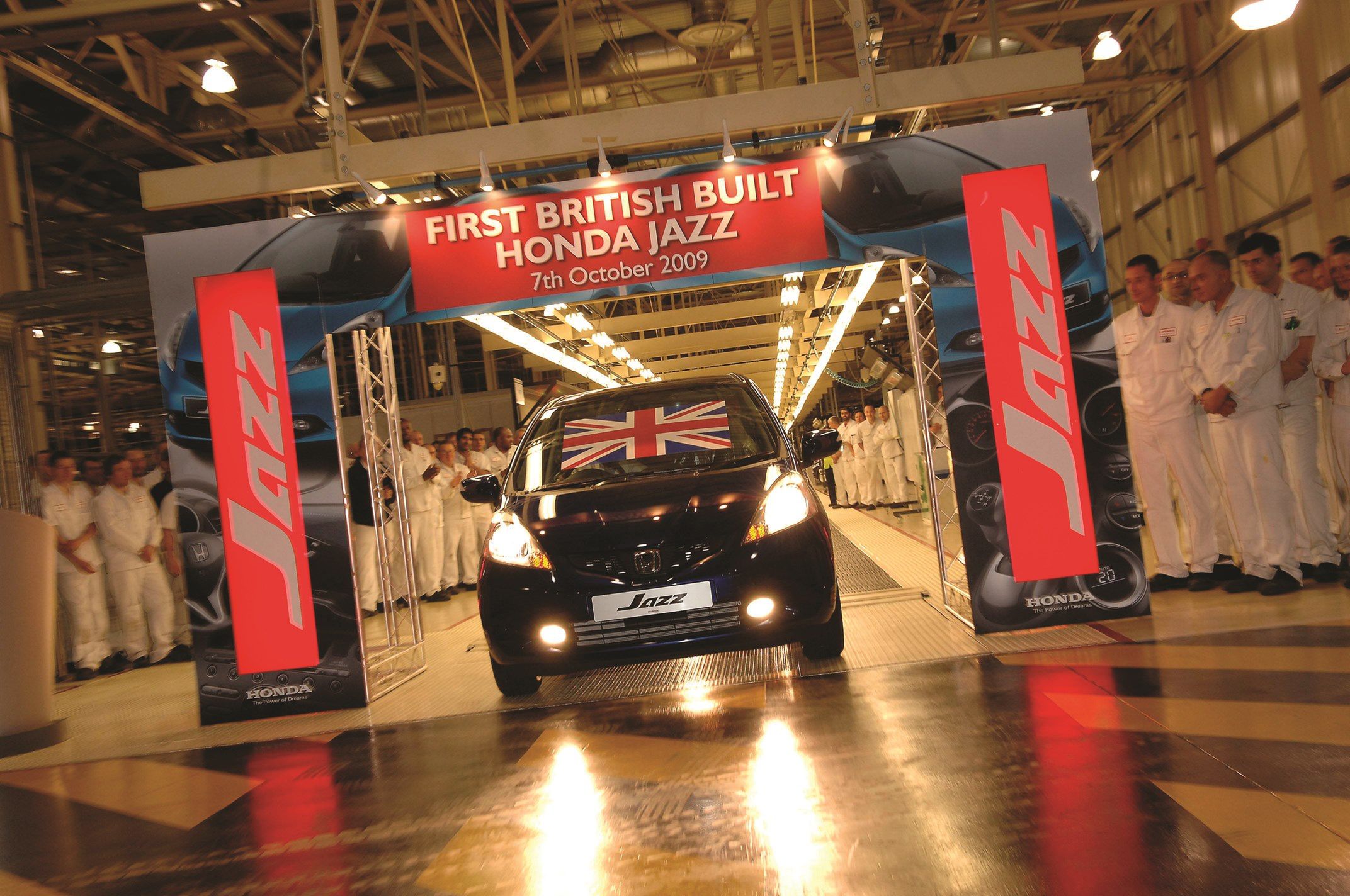 W Swindon produkowana była też Honda Jazz