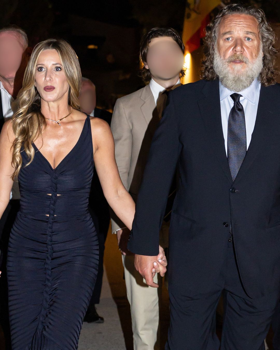 Russell Crowe z żoną Britney Theriot