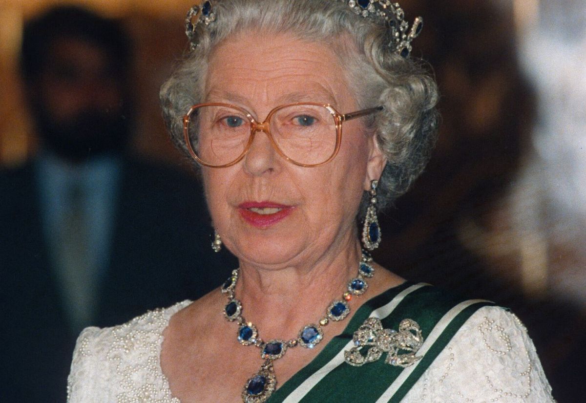 Królowa Elżbieta w 1997 r.