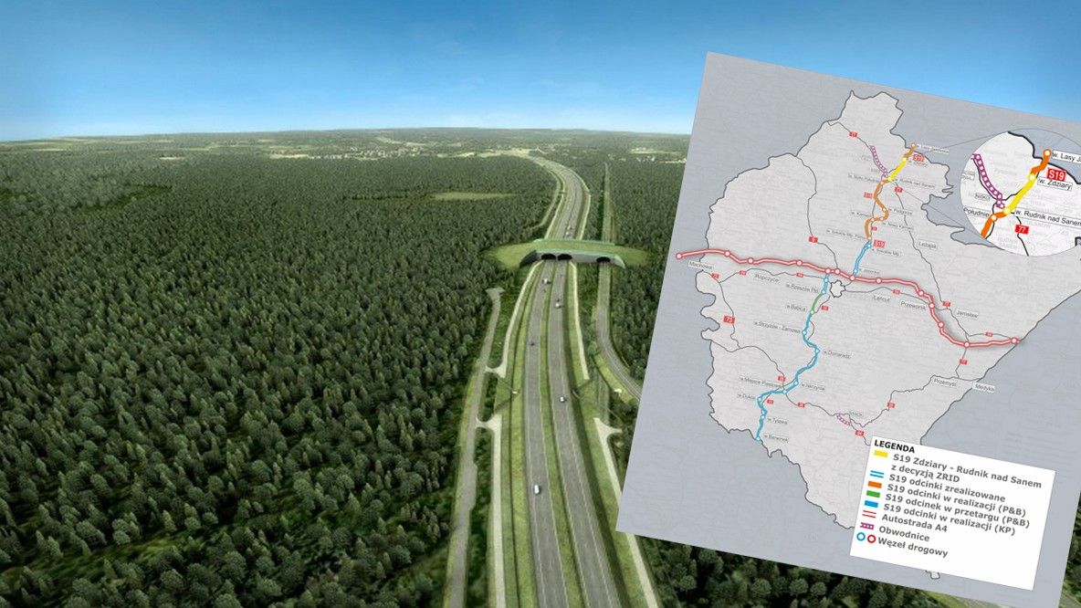 W Polsce szlak Via Carpatia będzie miał długość około 710 km. 