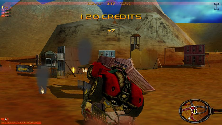 Carmageddon to wyjątkowo krwawa gra wyścigowa, w której gracz może rozjeżdżać przechodniów.