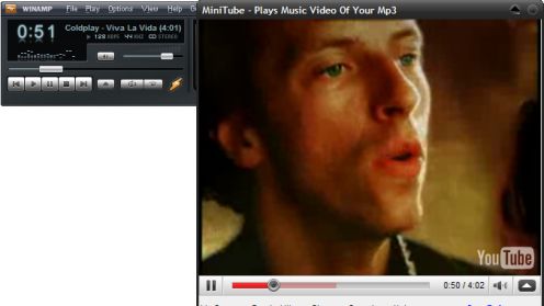 MiniTube doda YouTube'a do Winampa 1