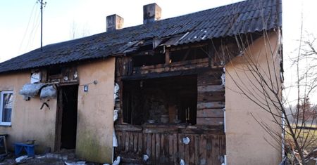 Rodzina z Woźnik w wyniku pożaru straciła dom - możemy pomóc!