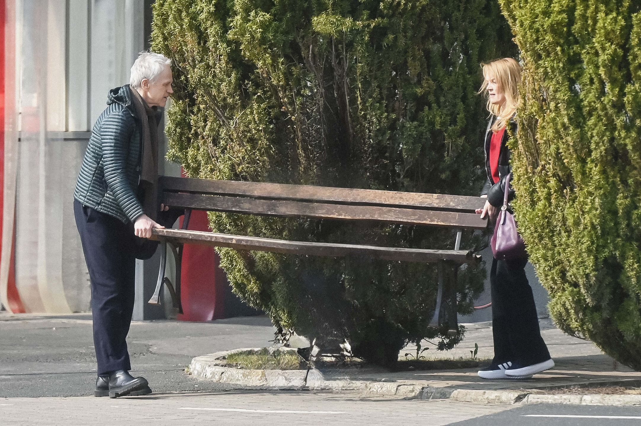 Dorota Chotecka i Radosław Pazura