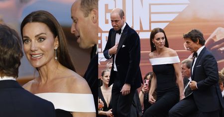 Kate spoufaliła się z gwiazdorem. Obok stał skwaszony William