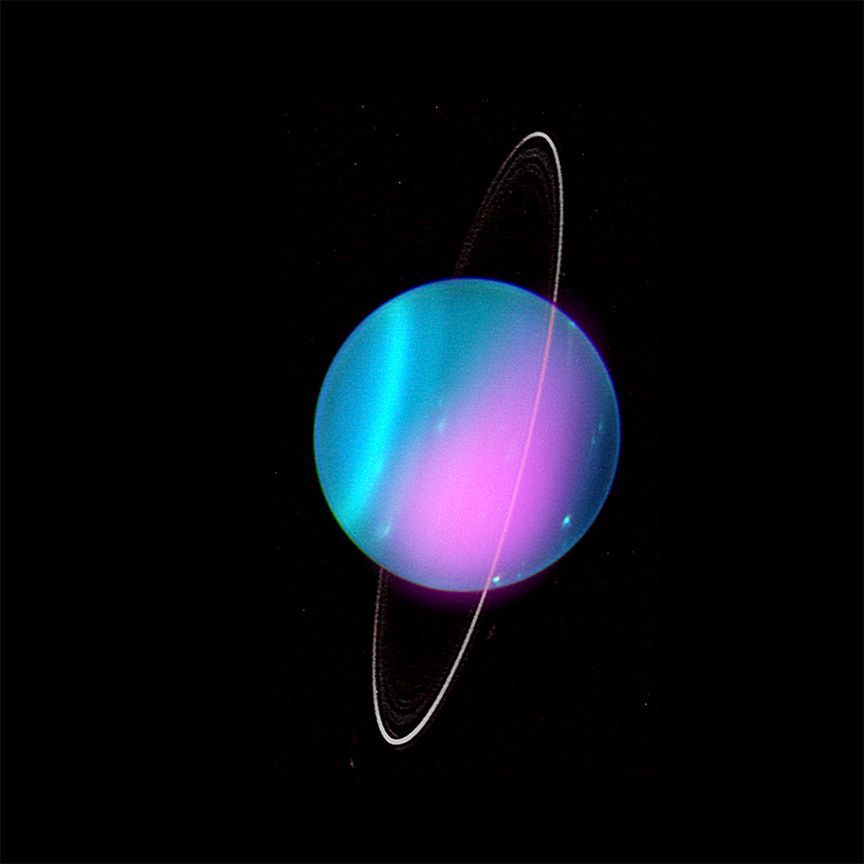 Uran emituje promienie rentgenowskie. Zaskakujące odkrycie NASA